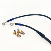 Front and Rear Steel Braided Brake Lines for SUZUKI