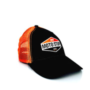 MOTO STUFF Vintage Logo Trucker Hat